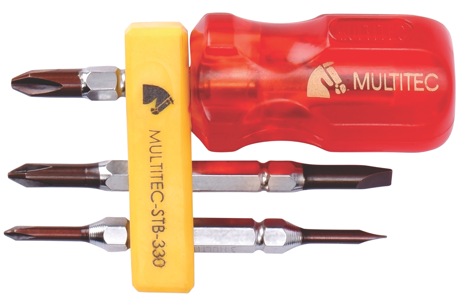 STB-330 - 6-in-1 Multibit Stubby Reversible Screw Driver Set